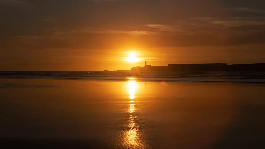 essaouira morocco sunset