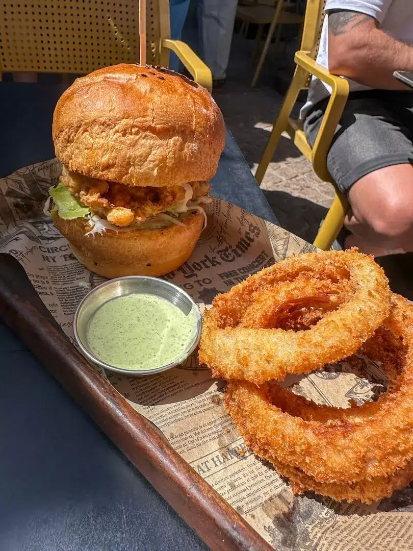 essaouira morocco fishburger