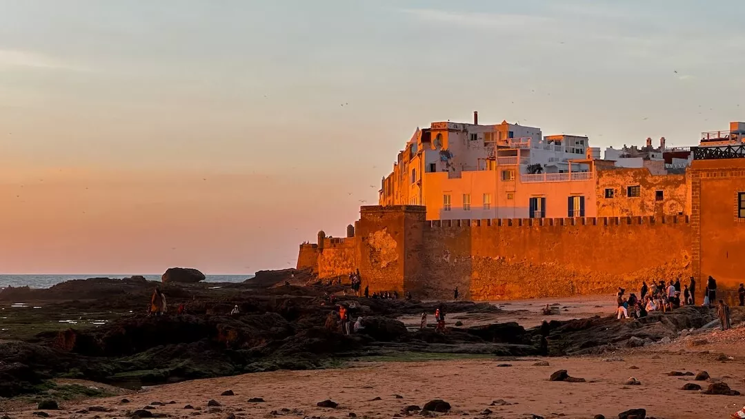 essaouira morocco sunset
